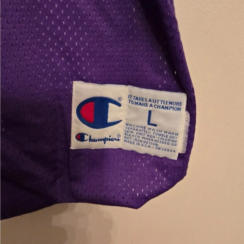 Vintage Phoenix Suns Jersey Men L Reversible Champion Mesh NBA Practice 90s USA - Picture 2 of 8